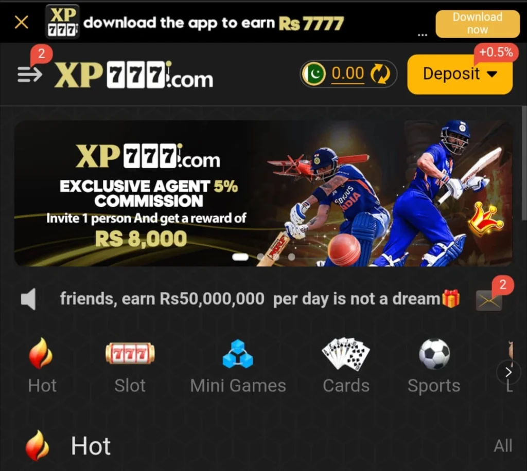 777 XP Game